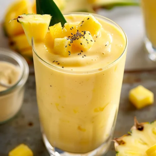Mango Pineapple Banana Smoothie