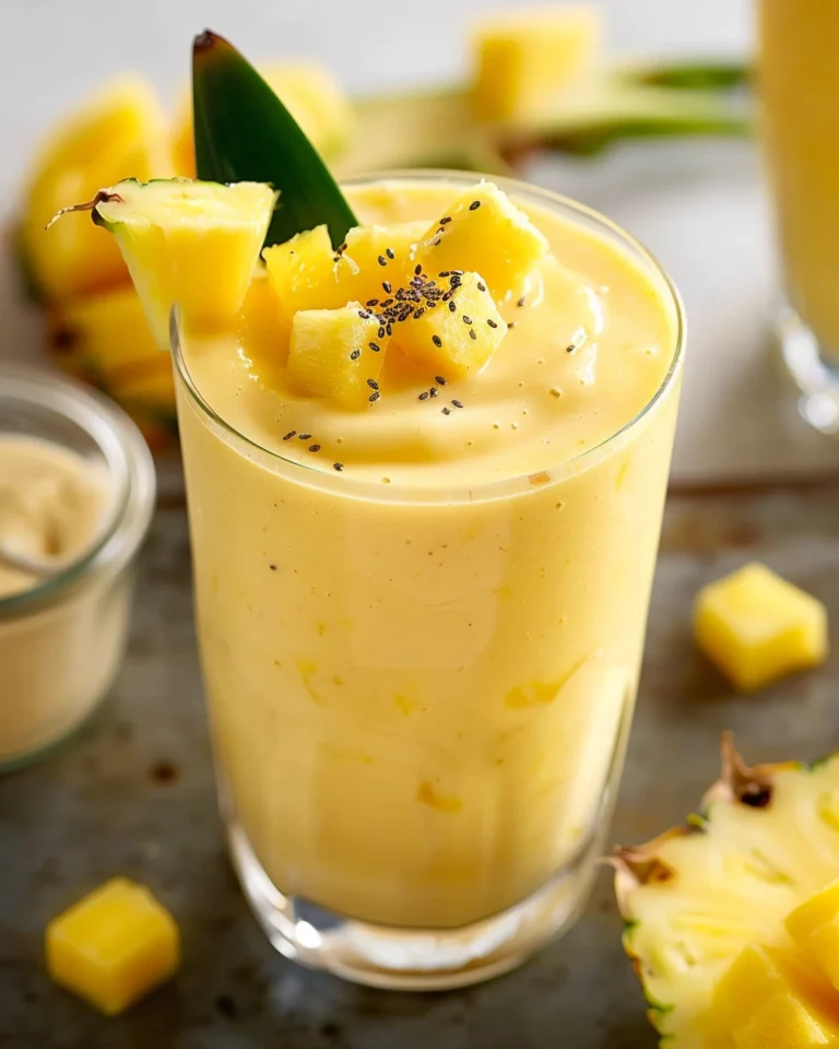 Mango Pineapple Banana Smoothie