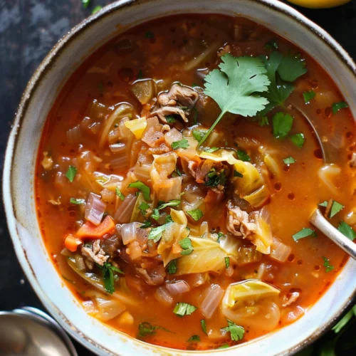 Smoky Cabbage Soup