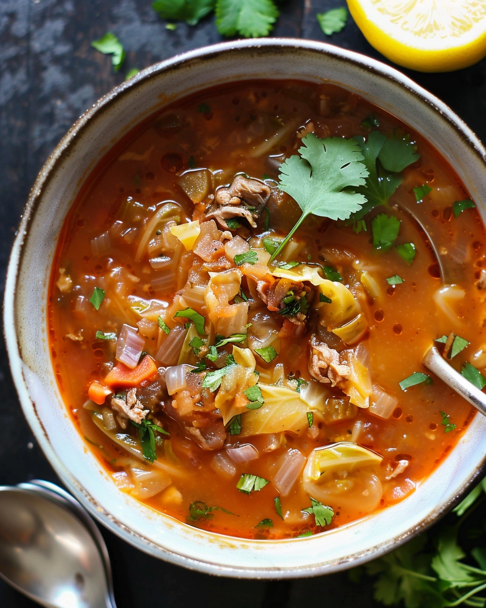Smoky Cabbage Soup