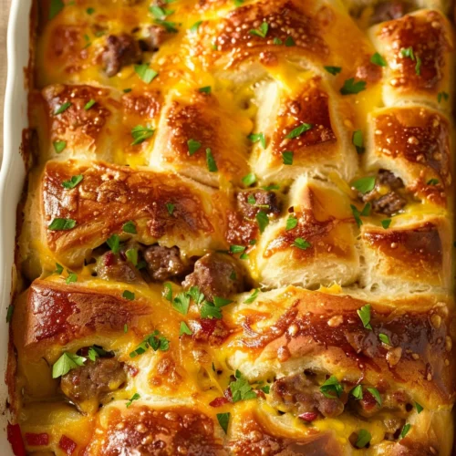 Crescent Roll Breakfast Casserole