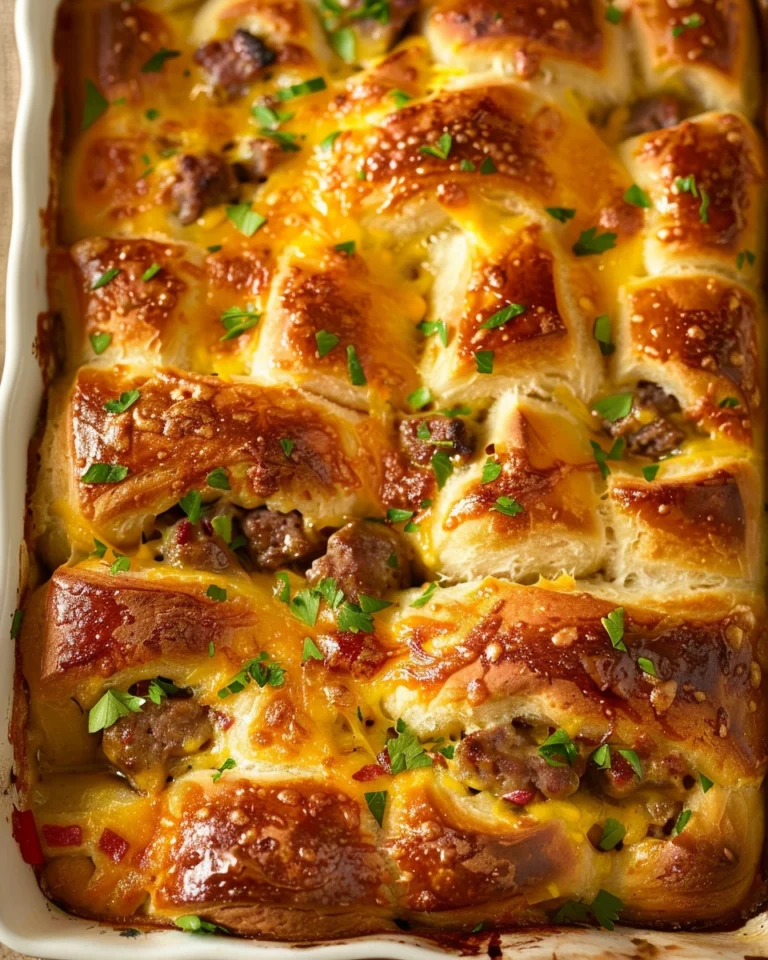 Crescent Roll Breakfast Casserole