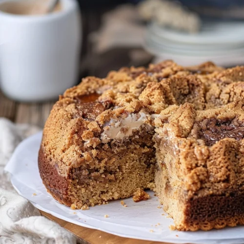 Vegan Maple Brown Sugar Coffee Cake