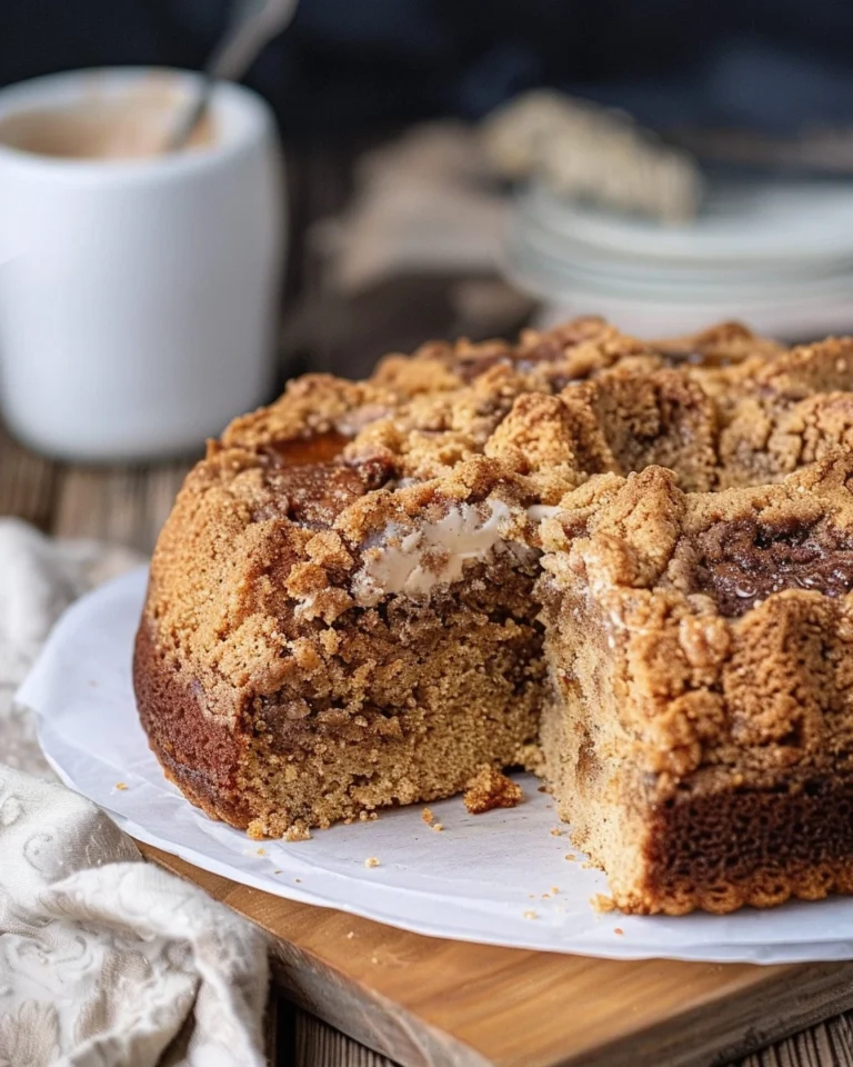 Vegan Maple Brown Sugar Coffee Cake
