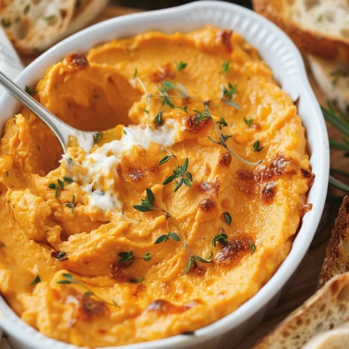 Cheesy Butternut Squash Dip
