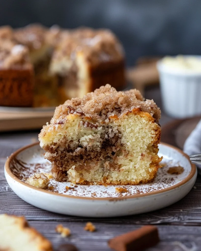 Vegan Maple Brown Sugar Coffee Cake