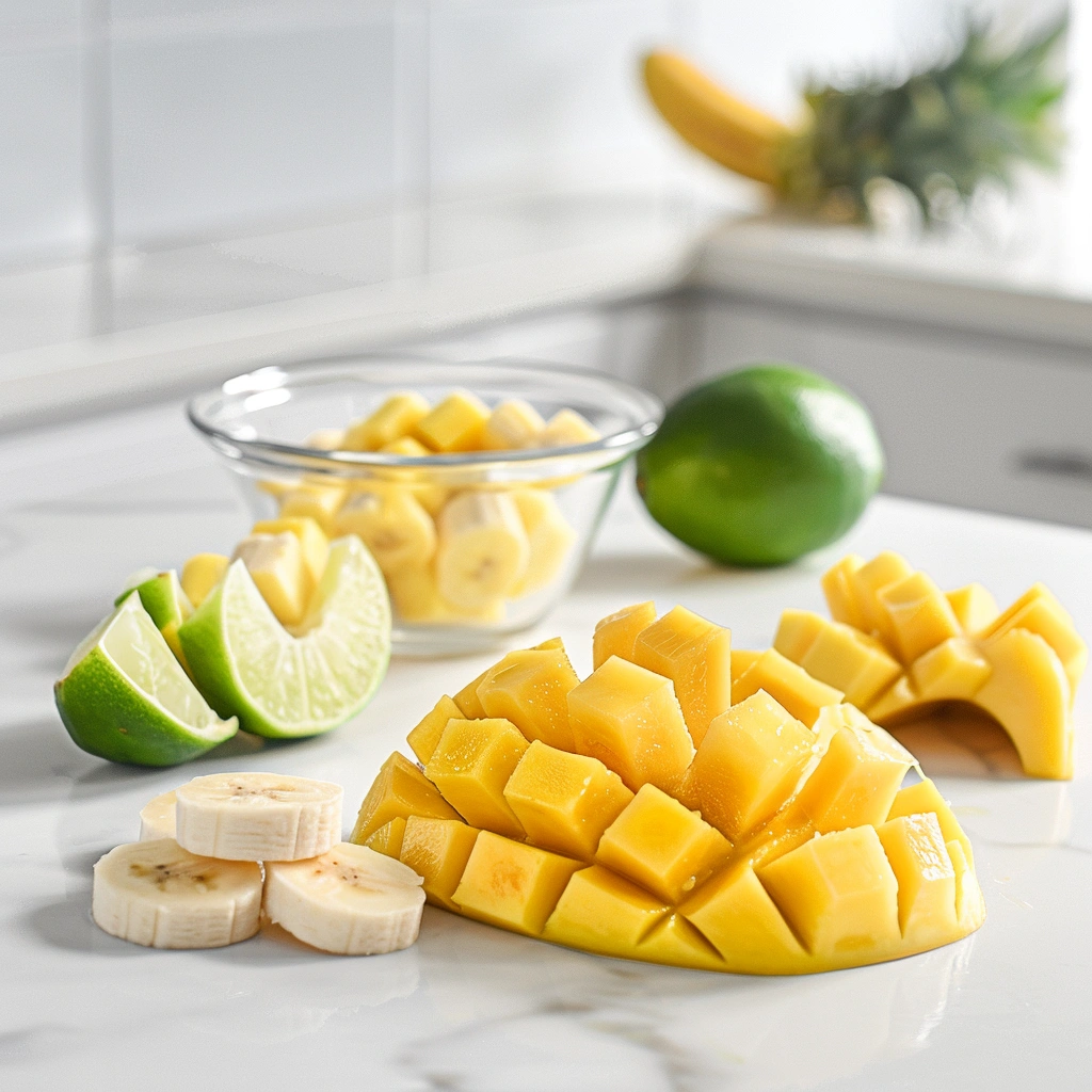 Mango Pineapple Banana Smoothie