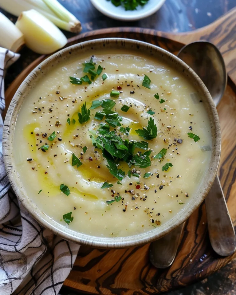 Instant Pot Vegan Potato Leek Soup