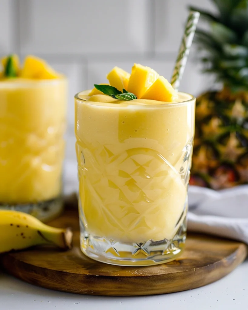 Mango Pineapple Banana Smoothie