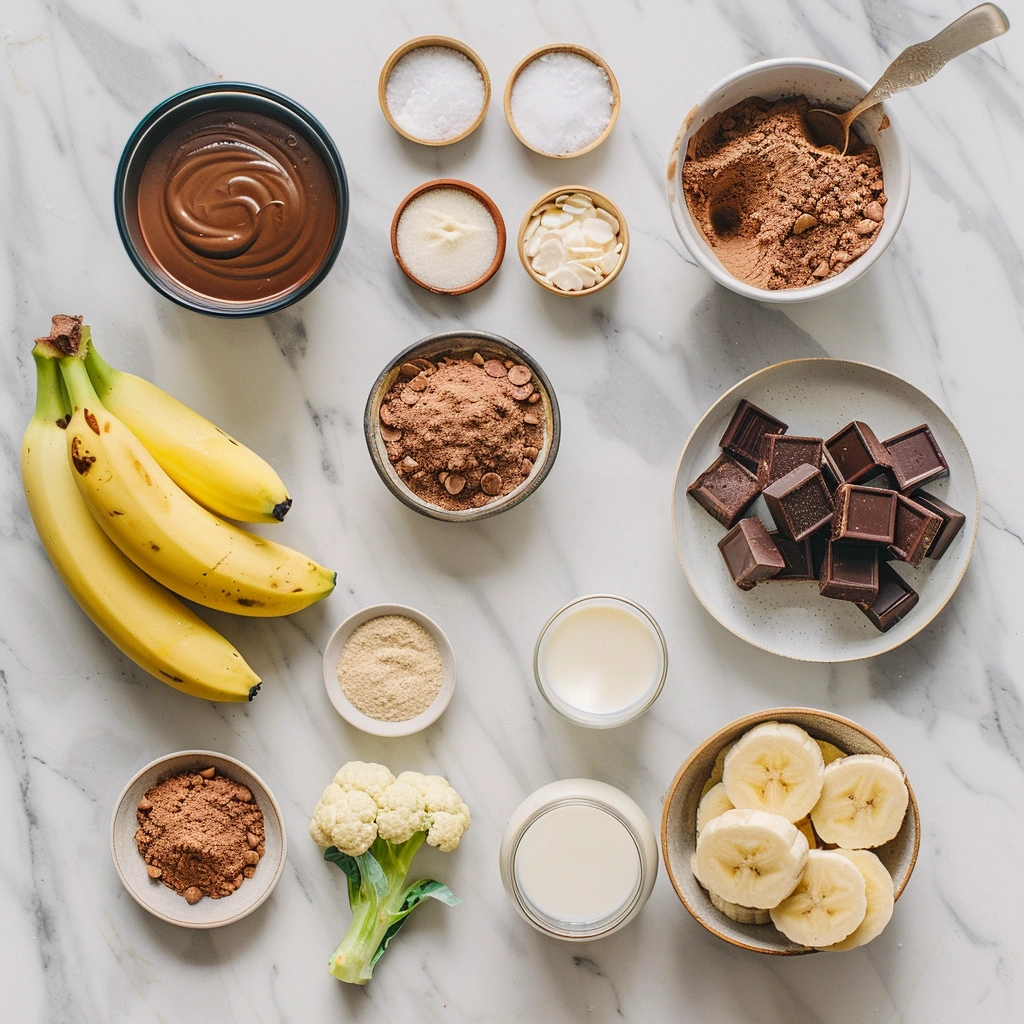 Chocolate Almond Butter Smoothie Bowl