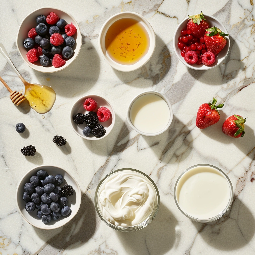 Mixed Berry + Yogurt Smoothie