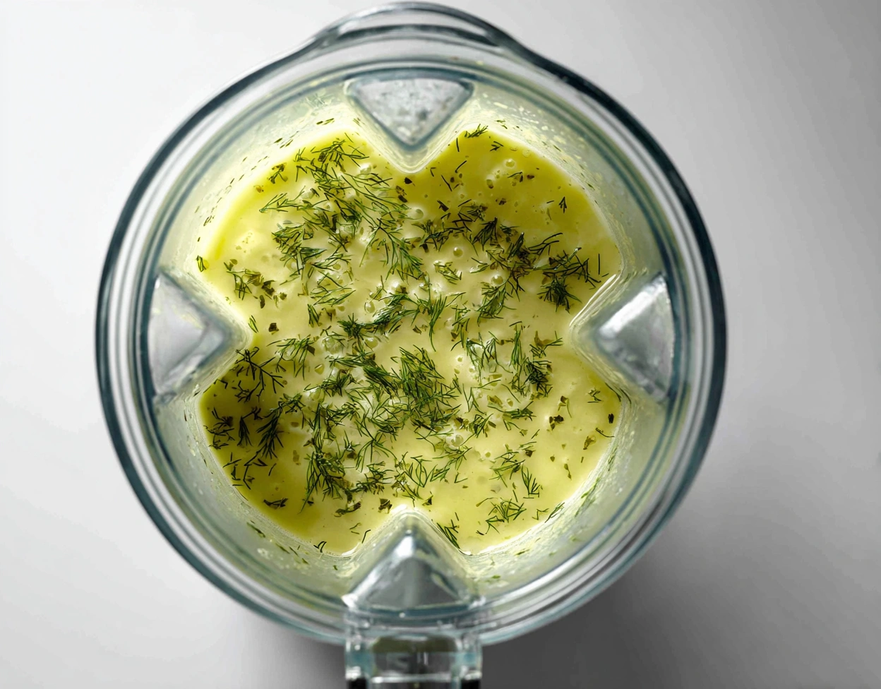 Creamy Dill Walnut Sauce (vegan)