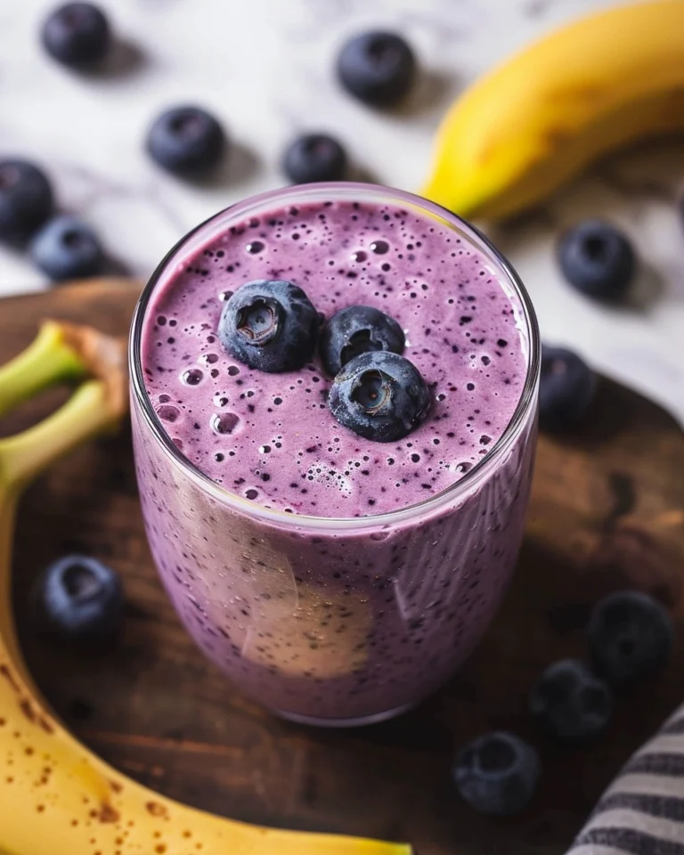 Blueberry Banana Smoothie