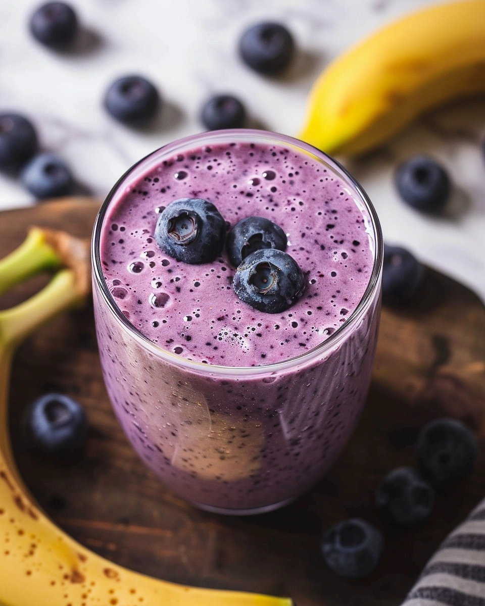 Blueberry Banana Smoothie