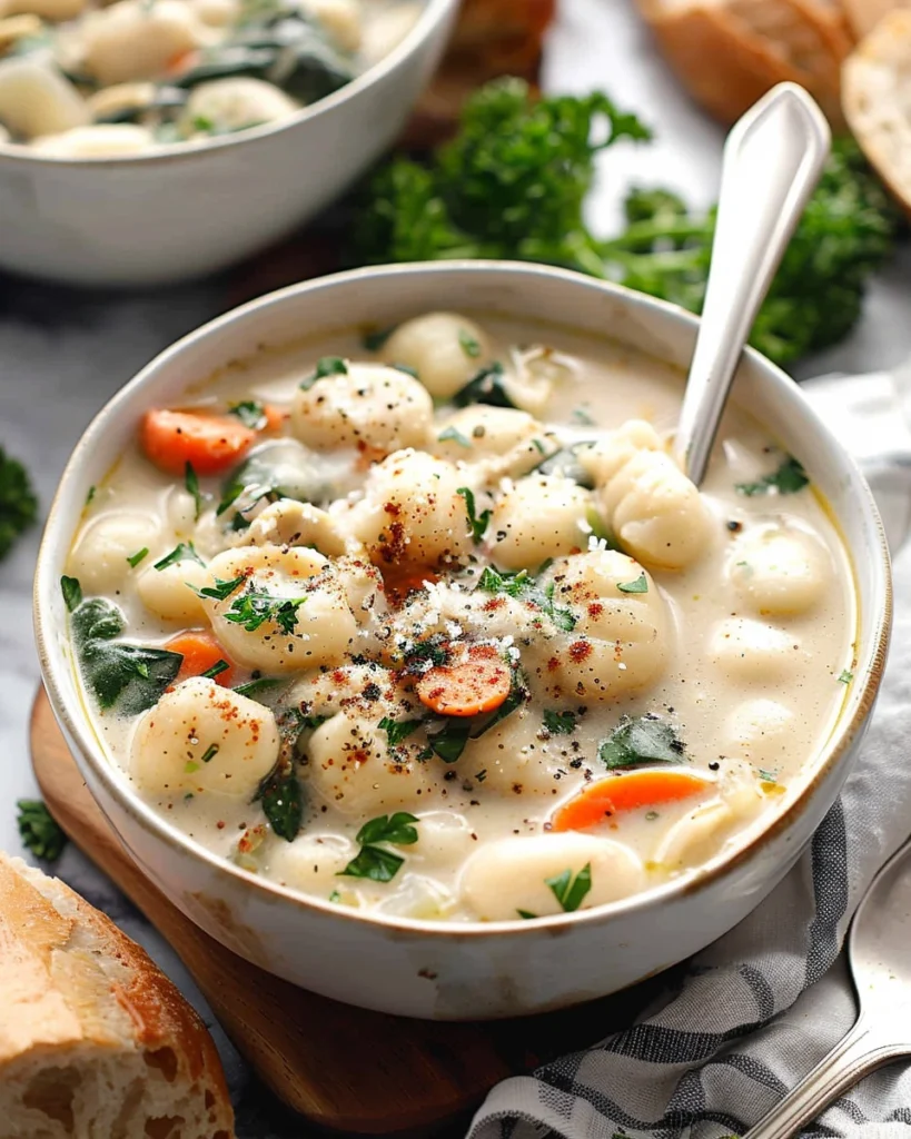 Olive Garden Vegan Gnocchi Soup