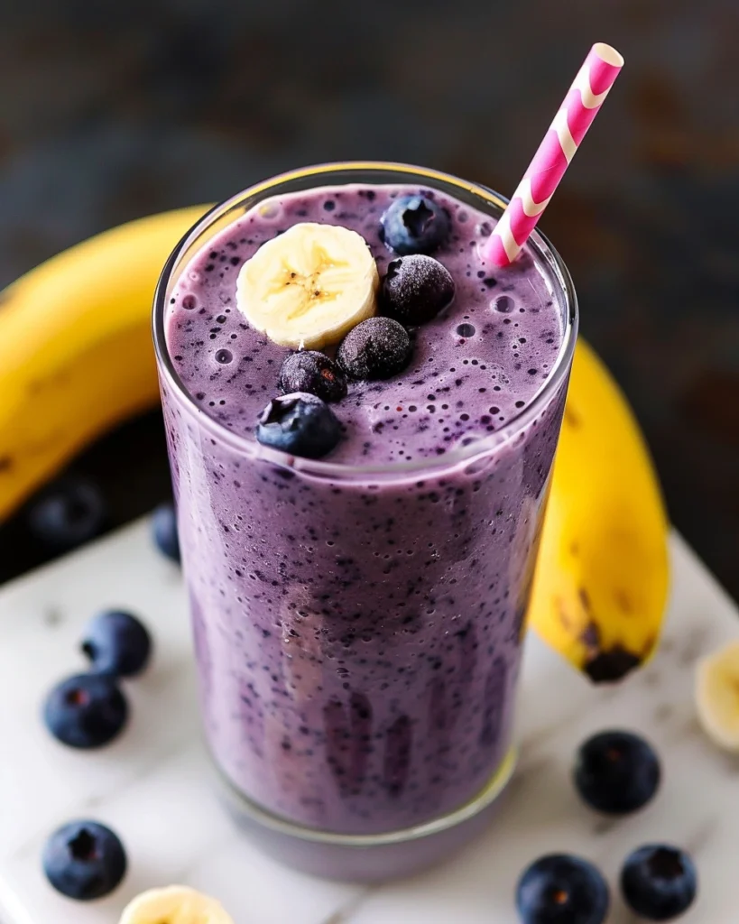Blueberry Banana Smoothie
