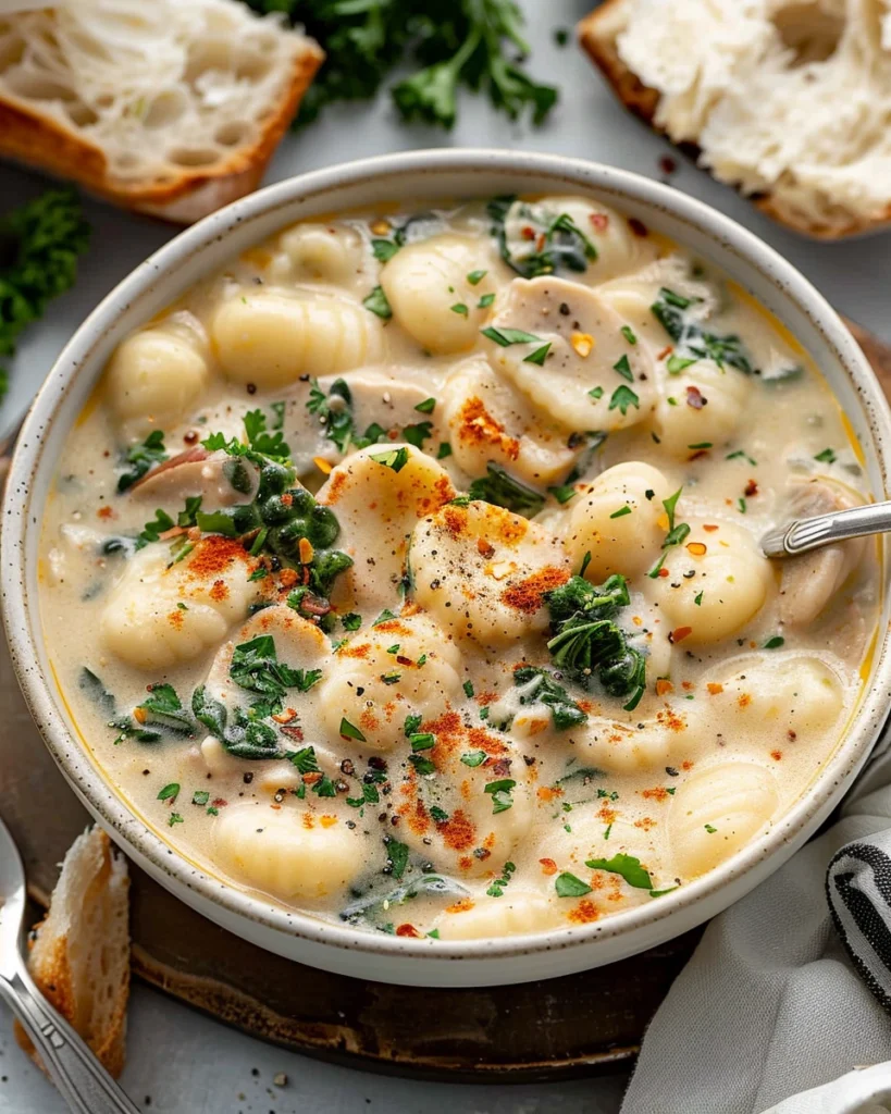 Olive Garden Vegan Gnocchi Soup