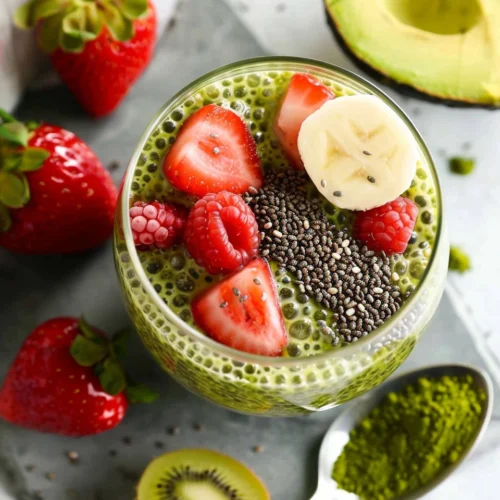 Matcha Chia Pudding (Green Tea) – Vegan