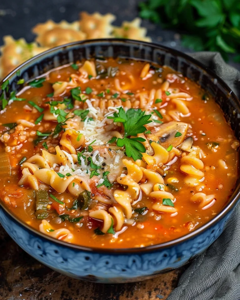 Vegan Lasagna Soup