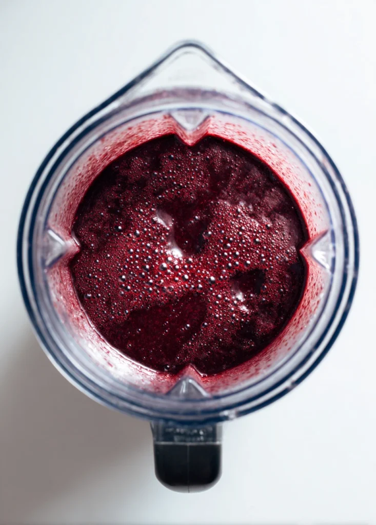 Acai Smoothie Process