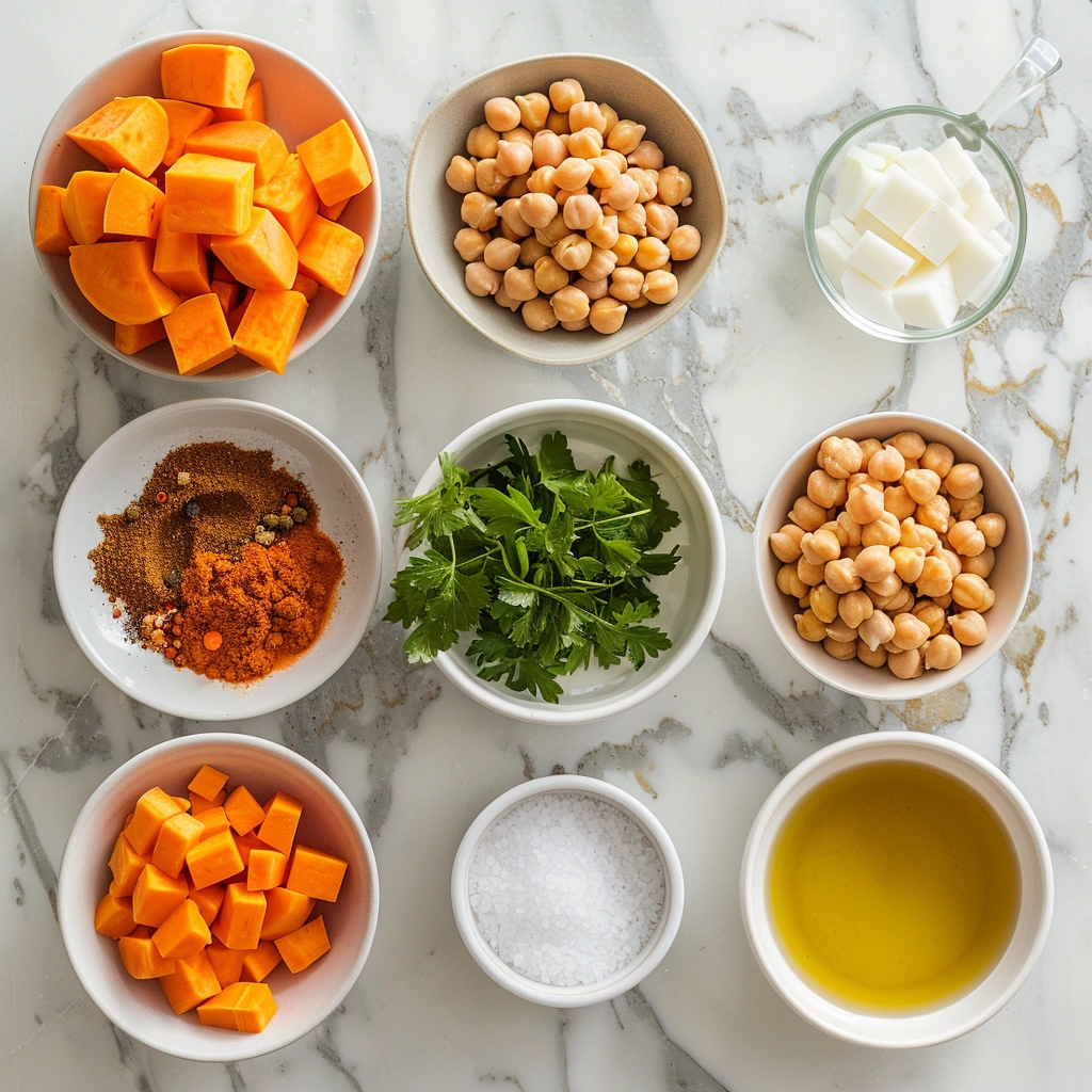 Chickpea & Sweet Potato Breakfast Hash