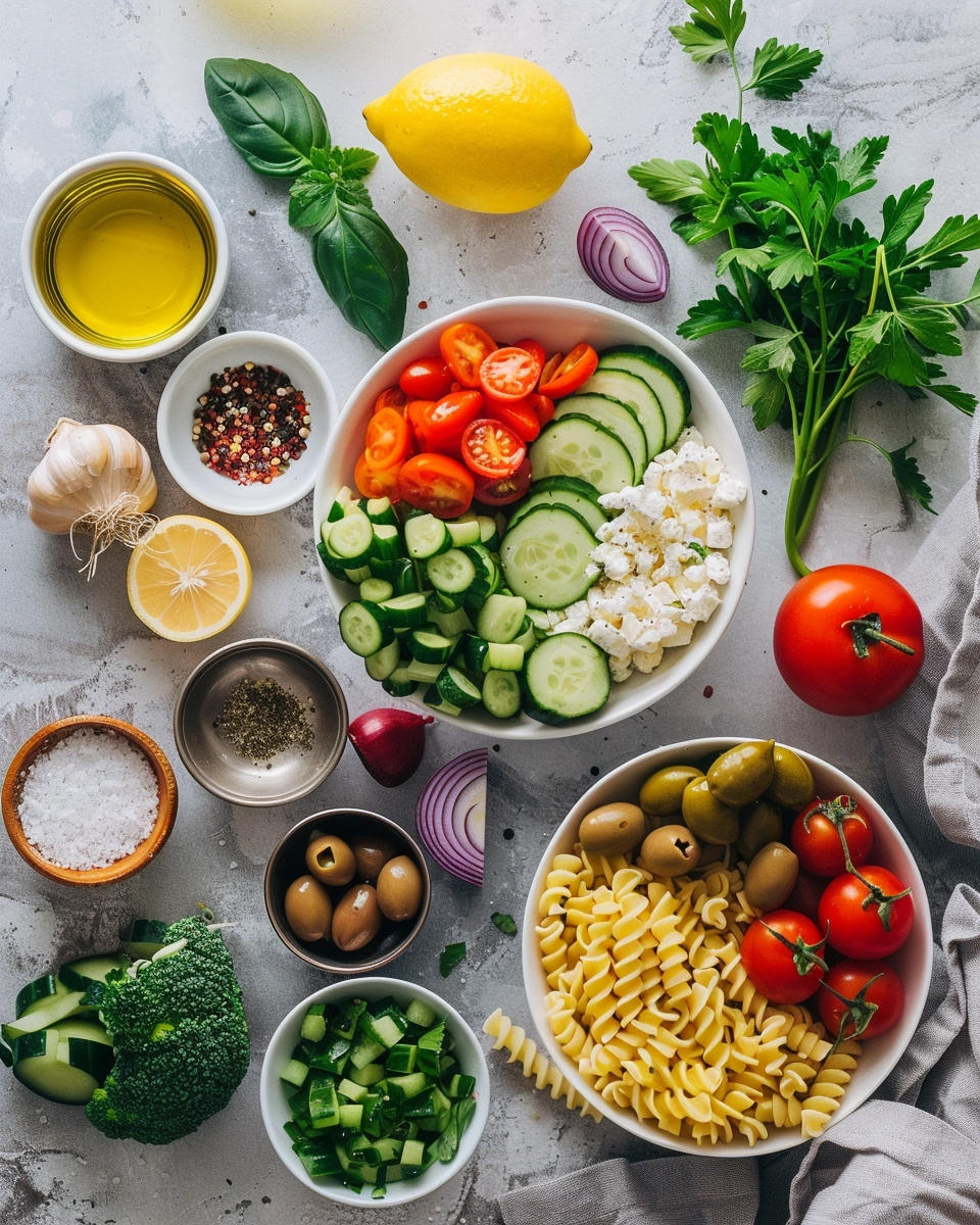 Pasta Salad Ingredients