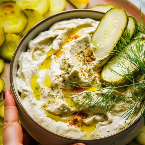 Vegan Dill Pickle Dip