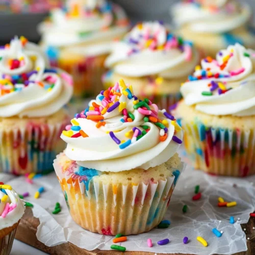 Vegan Funfetti Cupcakes