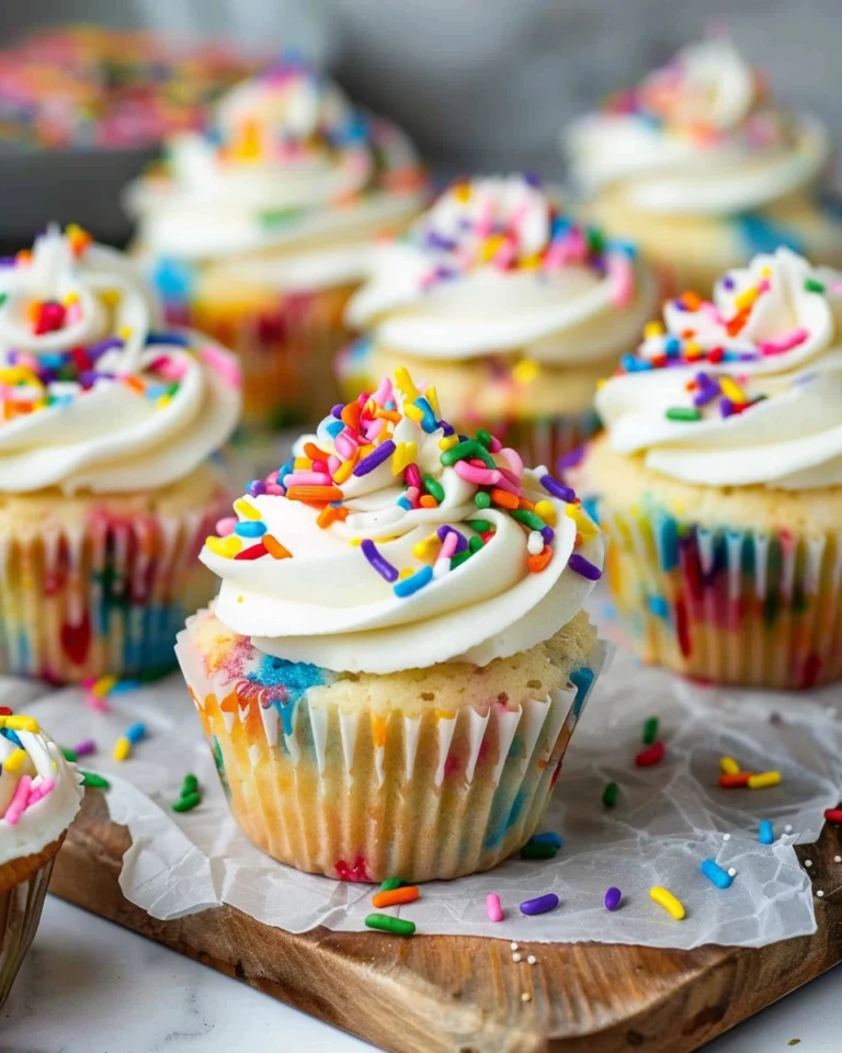 Vegan Funfetti Cupcakes