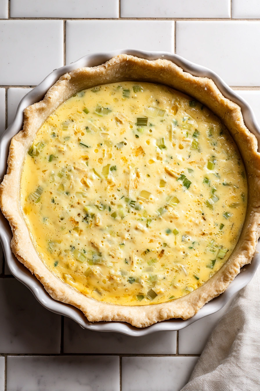 Vegan Leek Tart