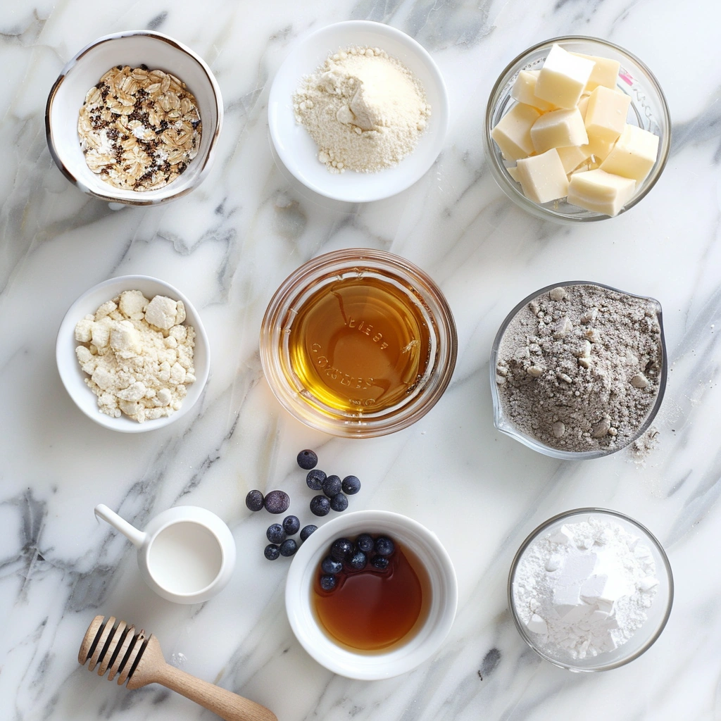 Vegan Earl Grey Cupcakes & Blueberry Frosting