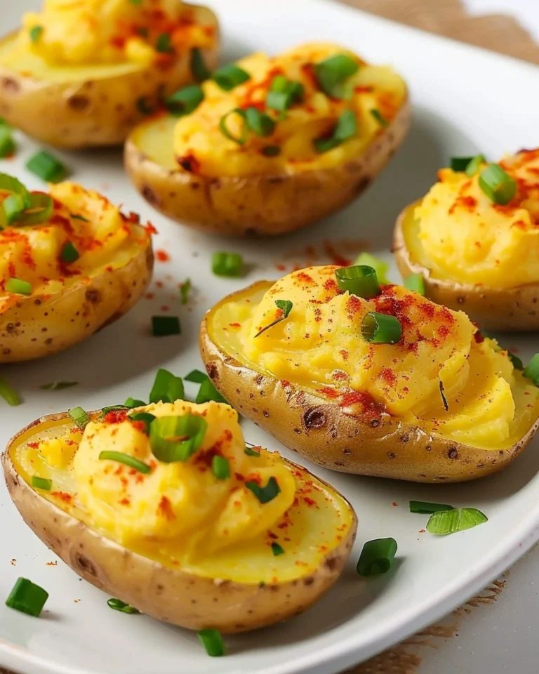 Vegan Deviled Potatoes
