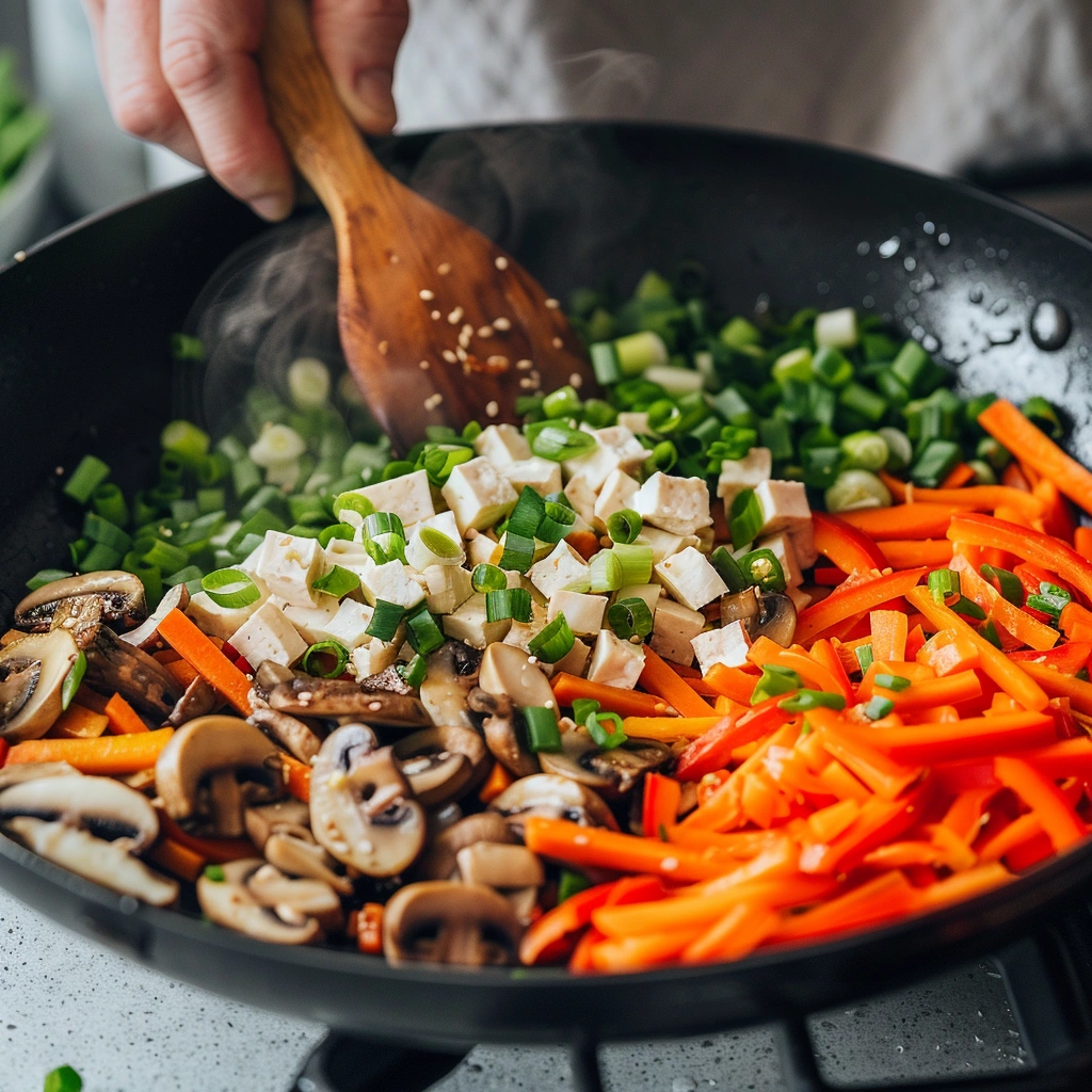Vegan Tofu Lettuce Wraps