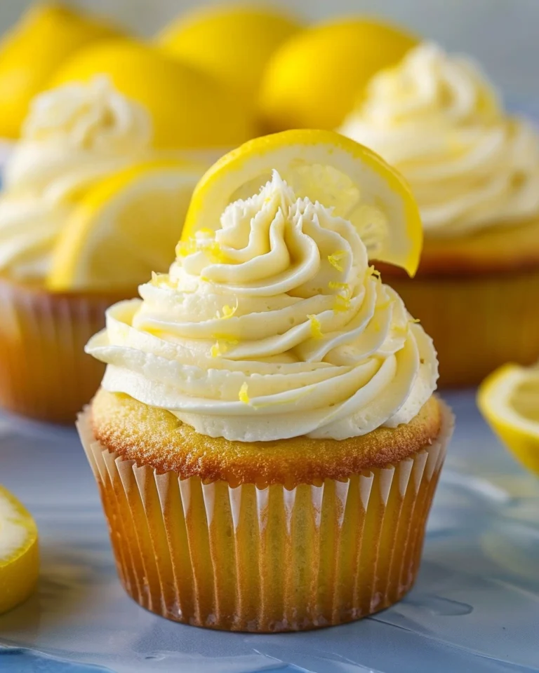 Vegan Lemon Cupcakes