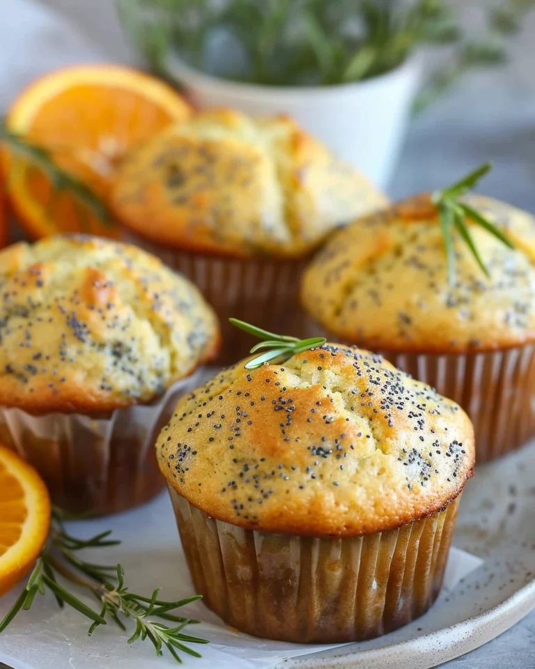 Gluten-Free Vegan Orange Poppy Seed Muffins
