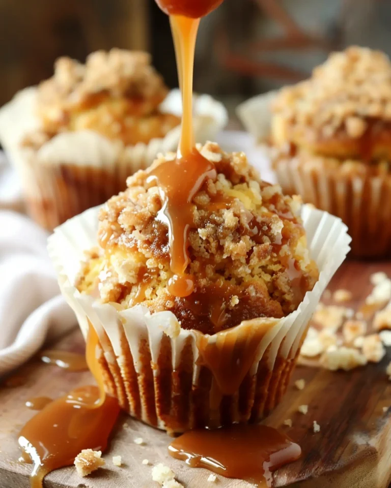 Vegan Salted Caramel Muffins