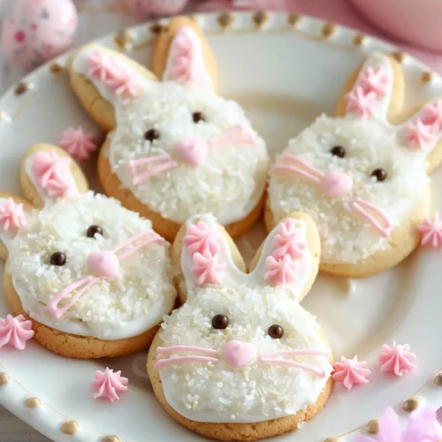 Vegan Spring Bunny Cookies