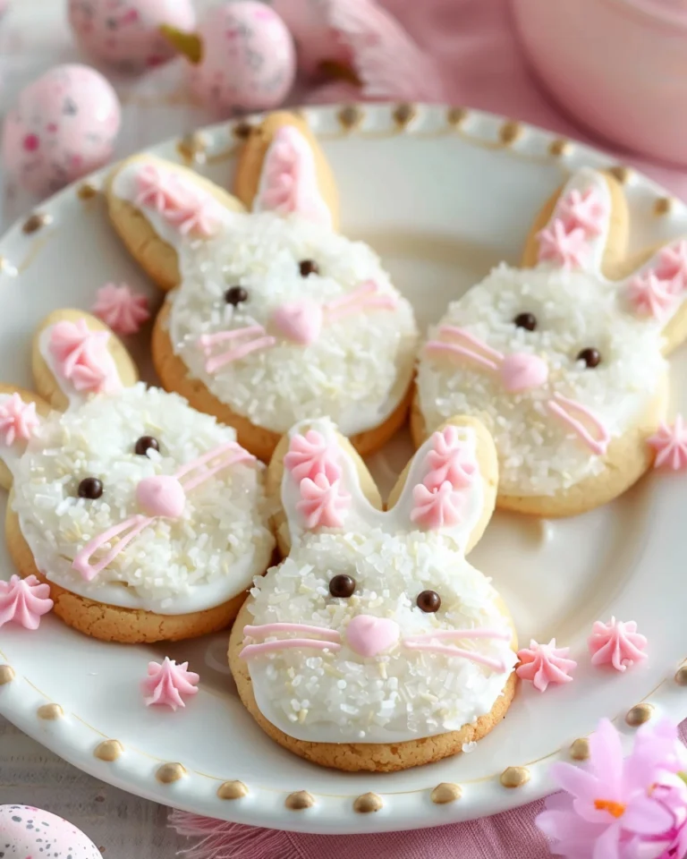 Vegan Spring Bunny Cookies
