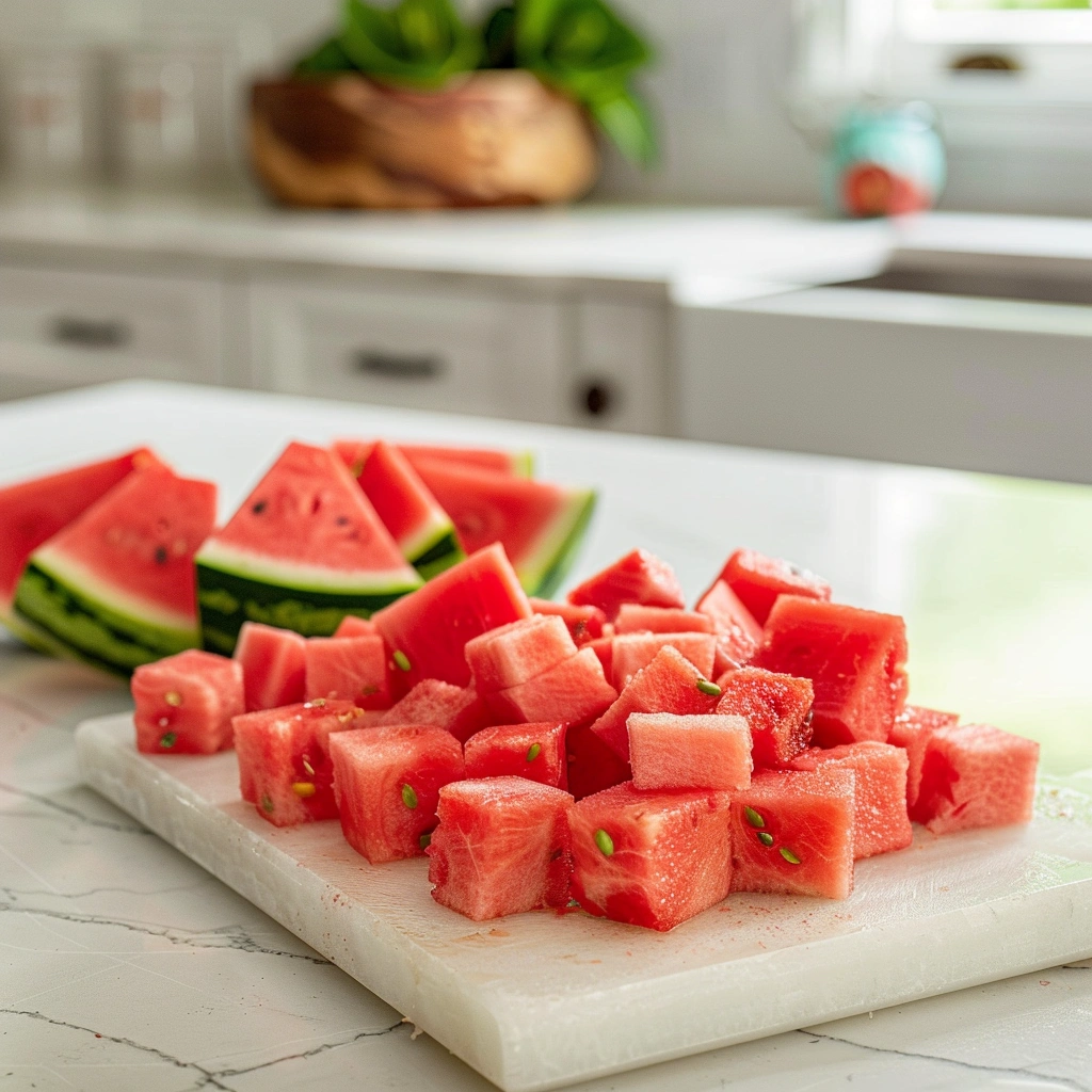 Watermelon Smoothie With Just 2-Ingredients