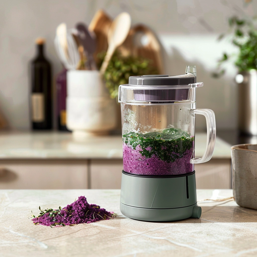 Wild Blueberry Vanilla Matcha Smoothie