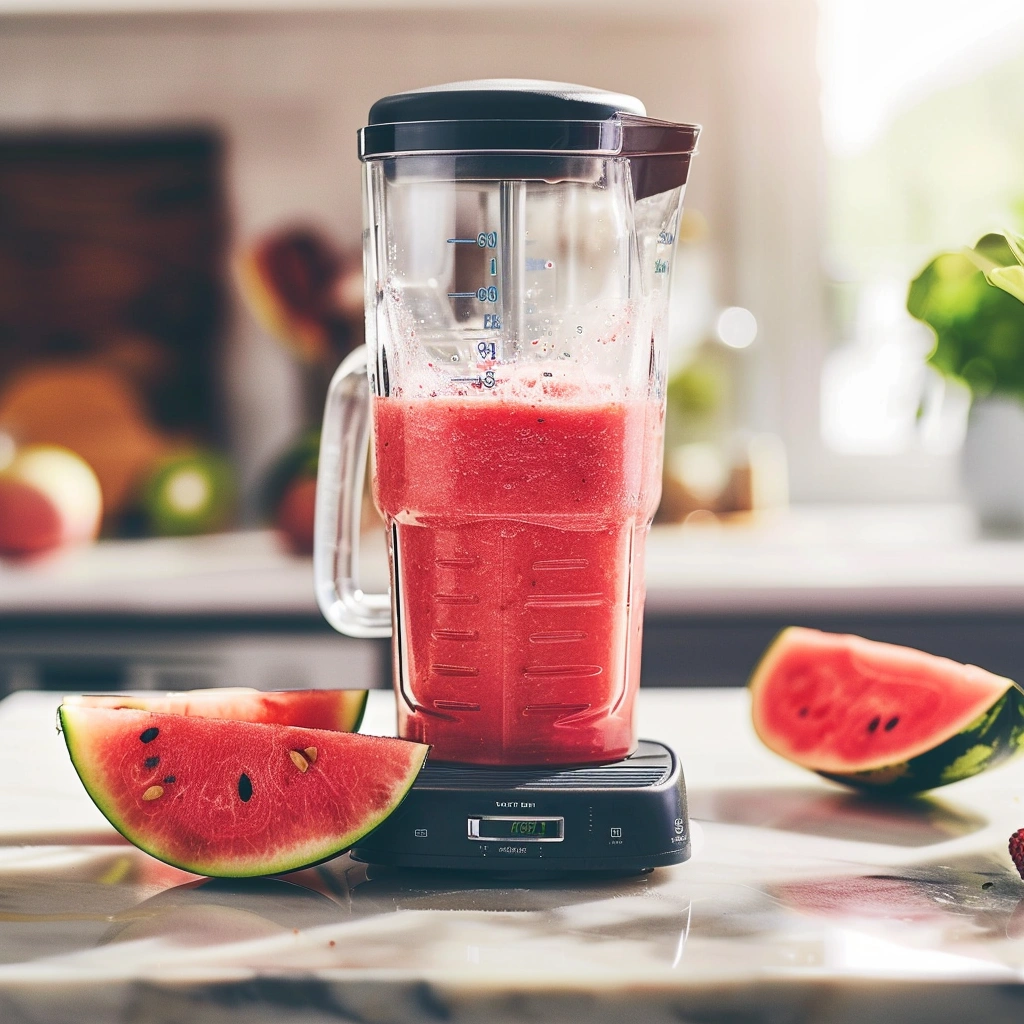 Watermelon Smoothie With Just 2-Ingredients