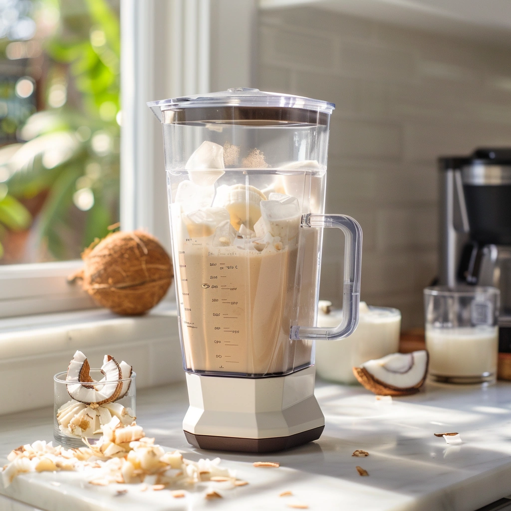 Toasted Coconut Coffee Smoothie