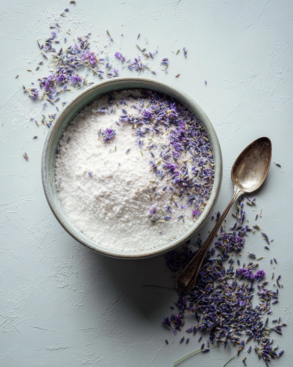 Vegan Lilac Lemon Cake