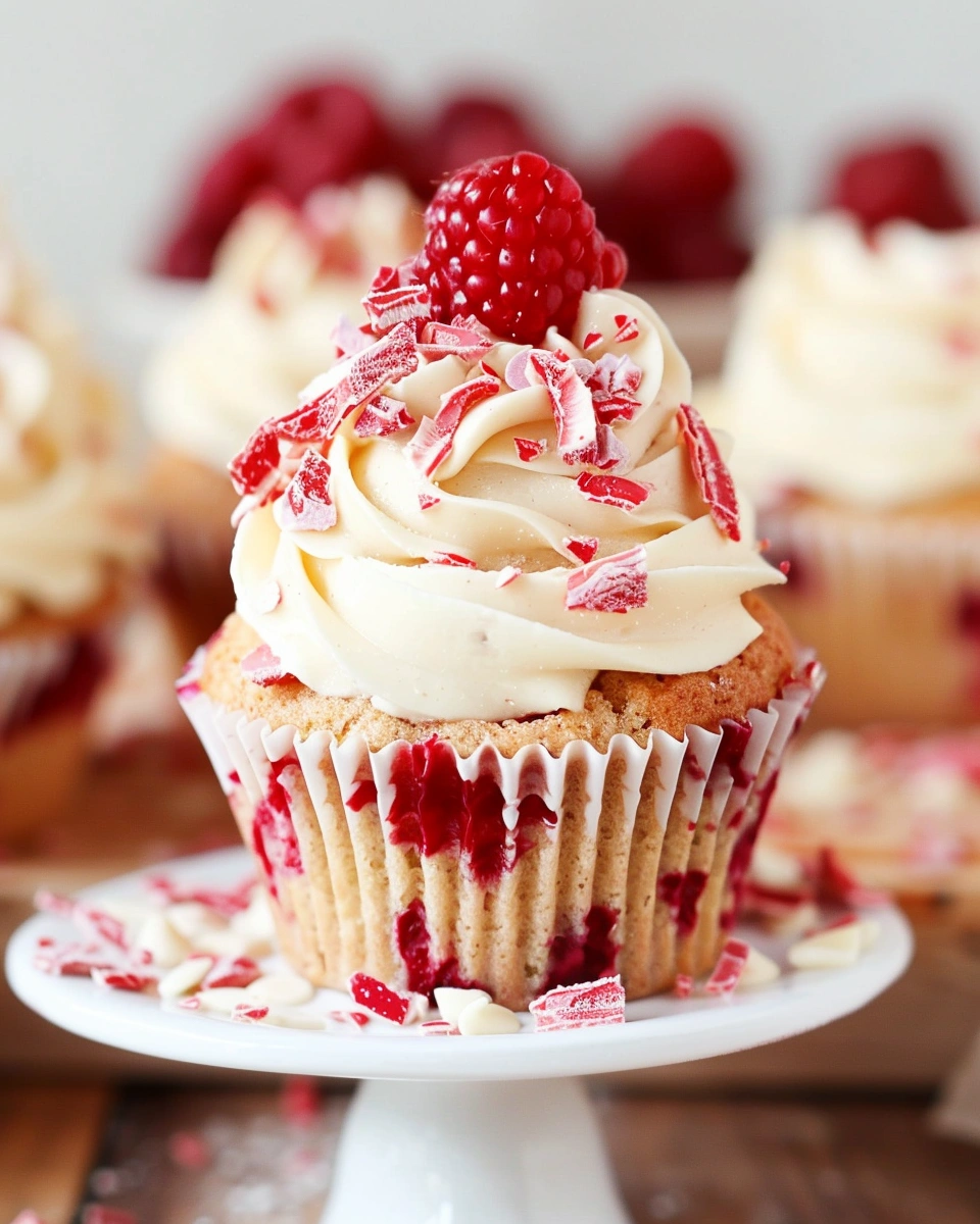 Vegan Raspberry and White Chocolate Cupcakes recipe
