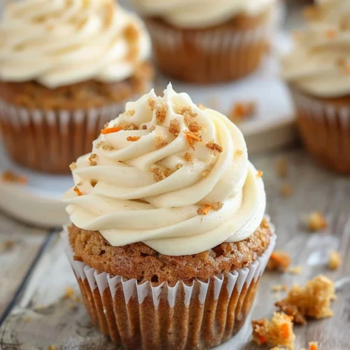 Vegan Carrot Cake Cupcakes