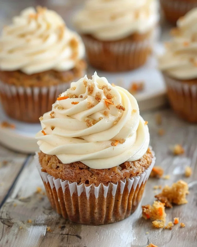 Vegan Carrot Cake Cupcakes