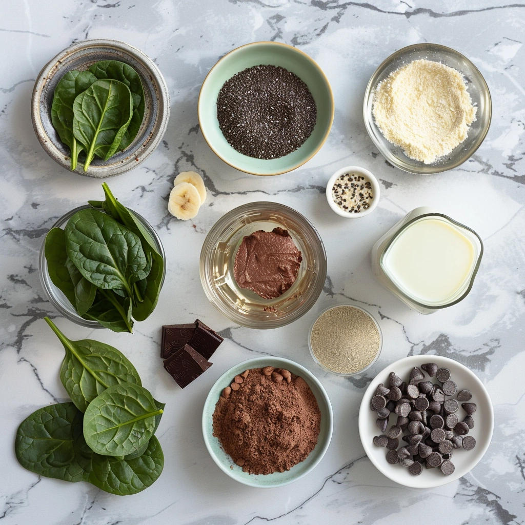 Mint Chocolate Chip Green Smoothie