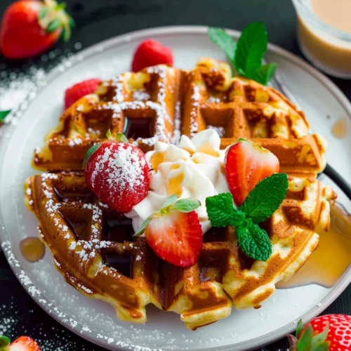 Low Carb Vegan Waffles