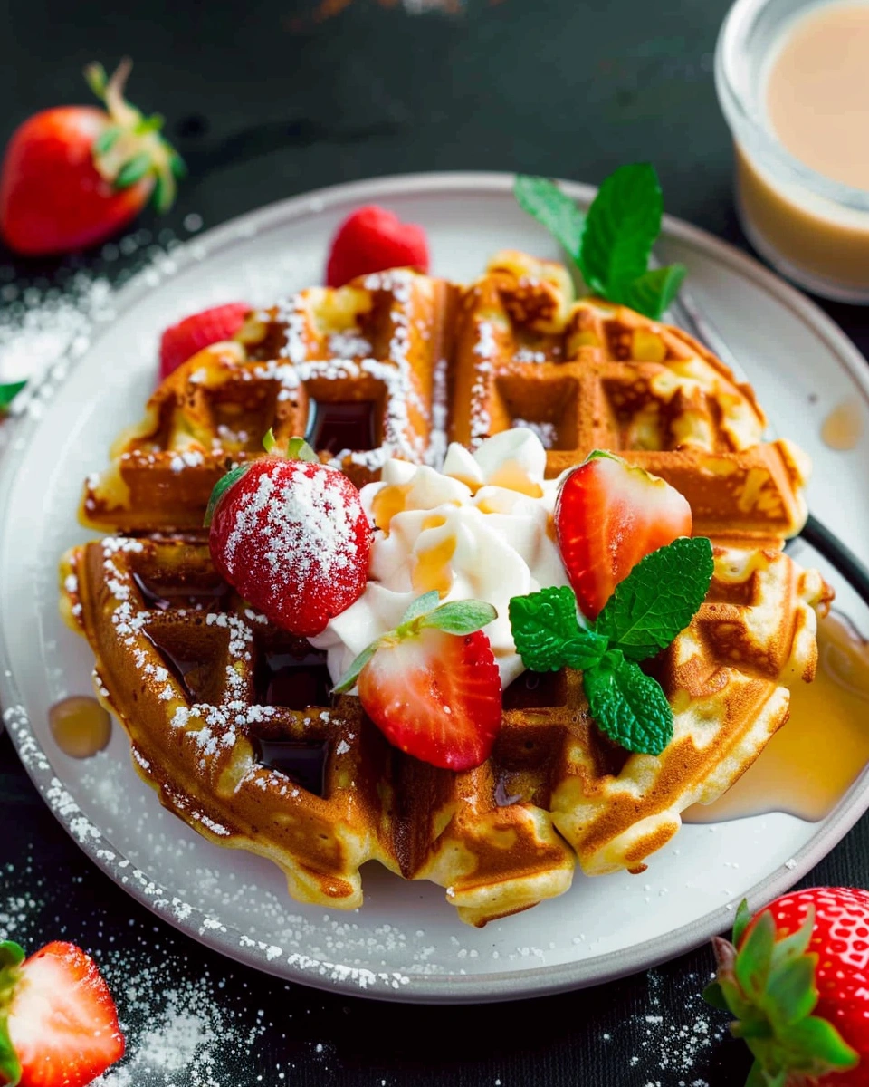 Low Carb Vegan Waffles