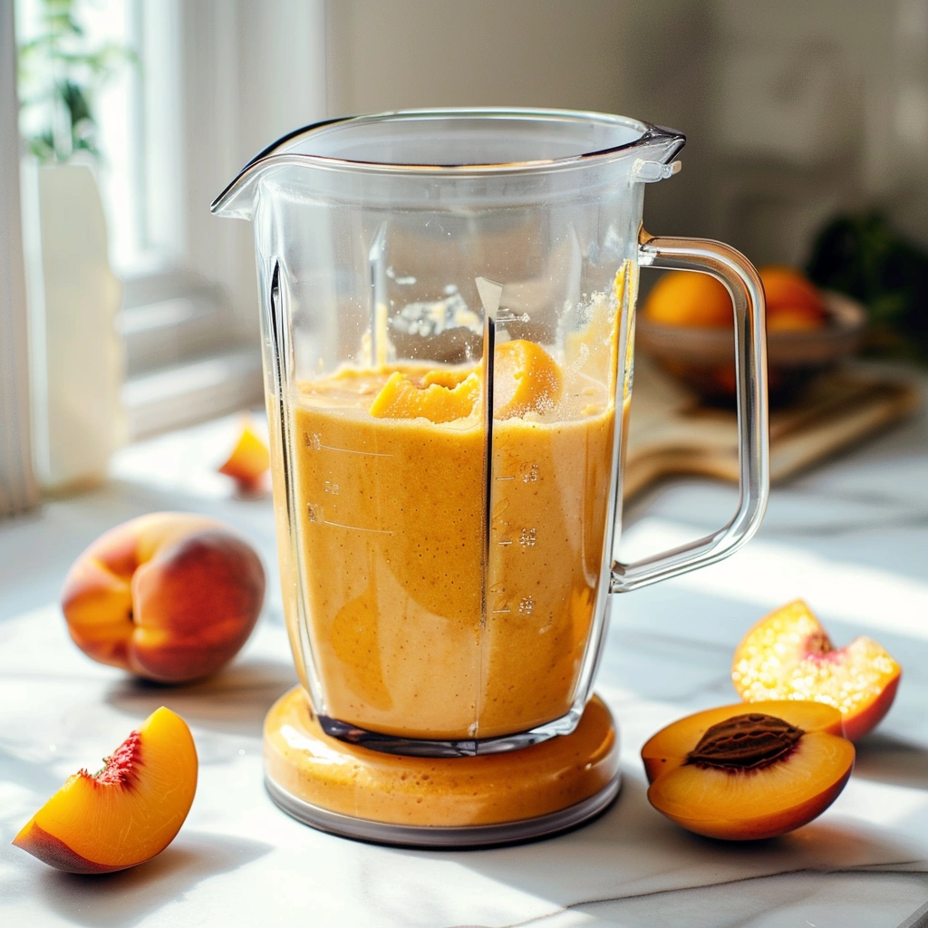 Peaches and Cream Smoothie Bowl